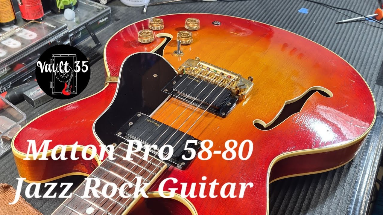 EP40. Rare Aussie Beauty Part 2 - Maton Pro 58-80 Jazz Rock guitar