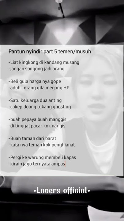 pantun nyindir part 5 temen/musuh || save? izin dlu || mau ngikutin? izin!! || ini bonus ya!! 🗿🤙🏻🥵