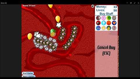 Tack Shooter Towers Only With No Lives Lost (Track 6, Hard, Bloons Tower Defense 3 Challenge)