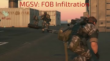 MGSV: FOB - Fastest Ghost Run On A Sniper Base | My Best Infiltration?