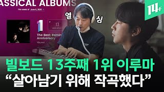 빌보드 차트 13주째 역주행중인 이루마 