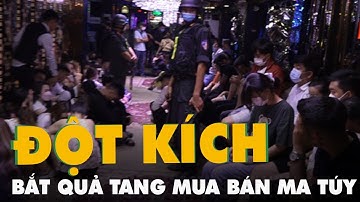 Bắt quả tang quản lý và nhân viên quán karaoke ở Bình Tân đang mua bán ma túy