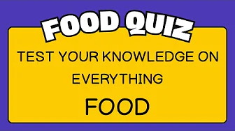 FOOD EXPERT CHALLENGE! Can You Score 20/25? 🍕 Ultimate Food Trivia Quiz