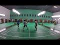 27JAN27 CRC BADMINTON AIK DR LIM CHEE VS MICHAEL TOH TEIK GHEE ALVIN LOW PEK AUN GOH SEAK DIN