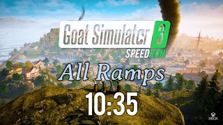 Goat Simulator 3 Speedrun | All Ramps in 10:35