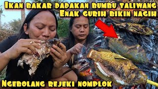 DEDE INOEN MUKBANG TALIWANG-STYLE TILAPIA FROM THE WILD