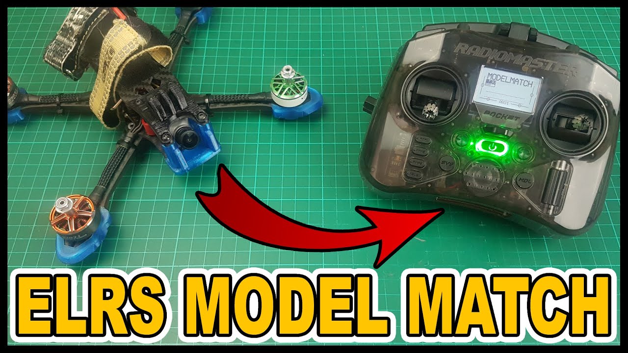 Come configurare ExpressLRS MODEL MATCH e RX-ID