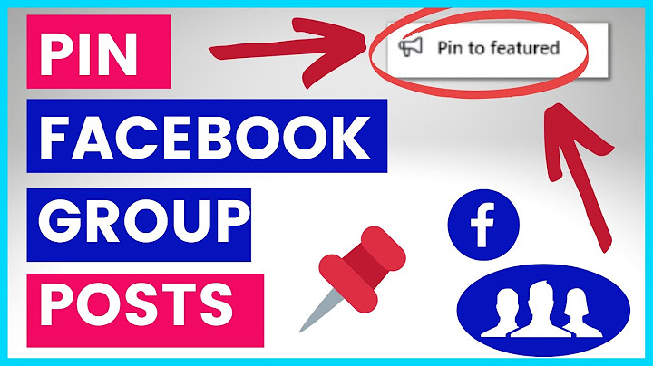 Why can t I pin a post on Facebook