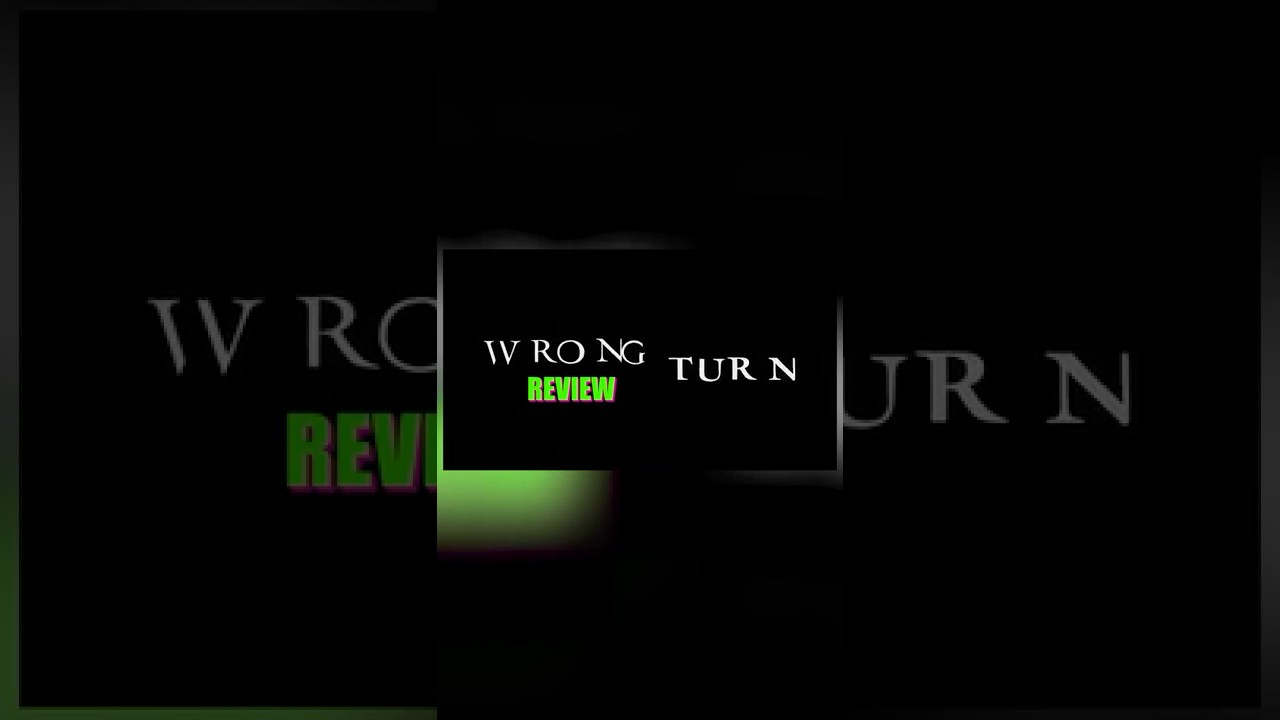 Wrong Turn (2003) #moviereview