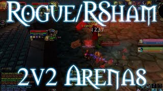 ♣ Sensus - WoW Arena PvP 2v2 : Rogue/Resto Shaman 2v2 Arenas (4.3 - 85 Rogue PvP)