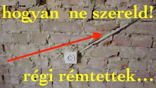 Rémes Villanyszerelés Tanulságokkal. Nem Ma Készült, De Nézd Meg, Hogyan Ne Vezesd A Nyomvonalat
