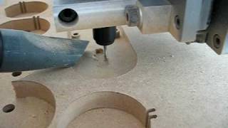 My home CNC machine, milling MDF - Part 1
