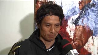 宮本恒靖 試合後インタビュー「阪神・淡路大震災20年 1.17チャリティーマッチ」