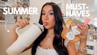 PRODUCTS YOU NEED FOR SUMMER!!! *makeup, hair care, body care, self care, etc.*