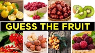 Guess 50 Fruits in 3 Seconds! 🍊🥝| Ultimate Guess the Fruit Quiz