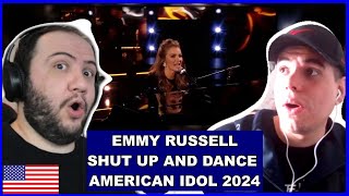 Emmy Russell Shut Up And Dance | Top 7 Adele Night | American Idol 2024 | TEACHER PAUL REACTS