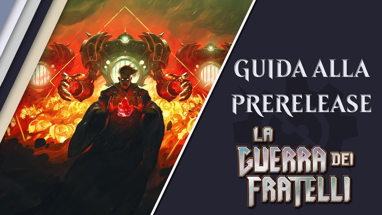 Guida alla prerelease di La Guerra dei Fratelli - #mtgbro - YouTube