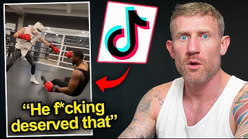 Olympic Boxer DISGUSTED by SHOCKING Boxing Clips