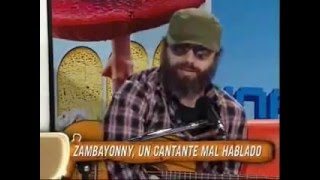 Video voorbeeld van "Zambayonny - Las cosas que dejé -  "Mañanas Informales" (Canal 13)"