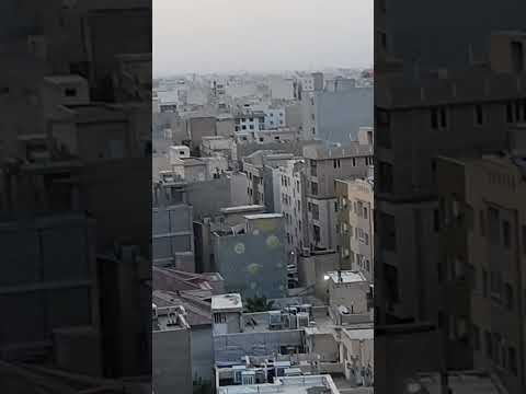 الودگی هوا حتی افتاب هم جرات طلوع ندارد ۵ صبح دوشنبه ۱۴۰۴