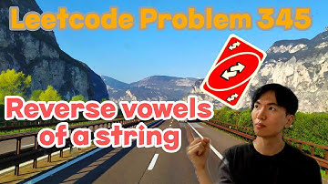 Leetcode 345 Reverse Vowels of a String