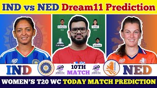 IND-W vs NED-W Dream11 Prediction|IND-W vs NED-W Today Match Prediction| T20 World Cup 2026 screenshot 2