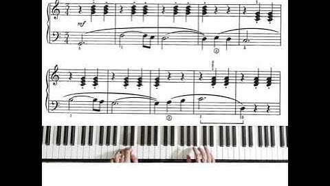 Bastien piano basic Level 2: In the Ocean Deep