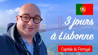 3 jours à Lisbonne, capitale du Portugal (VLOG  Janvier 2024)