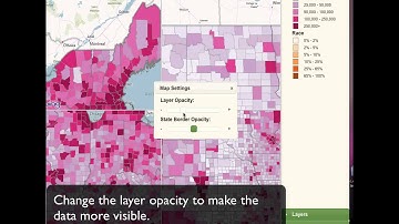 Maps101 Interactive Census Maps