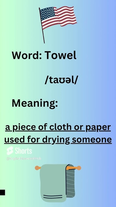 how-to-pronounce-towel-in-american-accent-learning-learnenglish-youtube