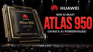 Huawei's New Atlas 950 Is 6.7× Faster Than Nvidia's Best AI System & China Built It WITHOUT Nvidia !