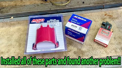 Installing a Distributor Cap, Rotor, Ignition Coil & Ignition Module In A Third Gen Camaro!