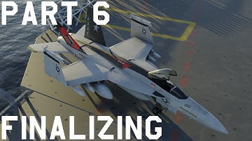 Creating an F/A-18E Super Hornet in Blender | Part 6: Finalizing the Model