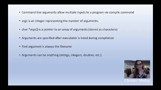 Command Line Arguments