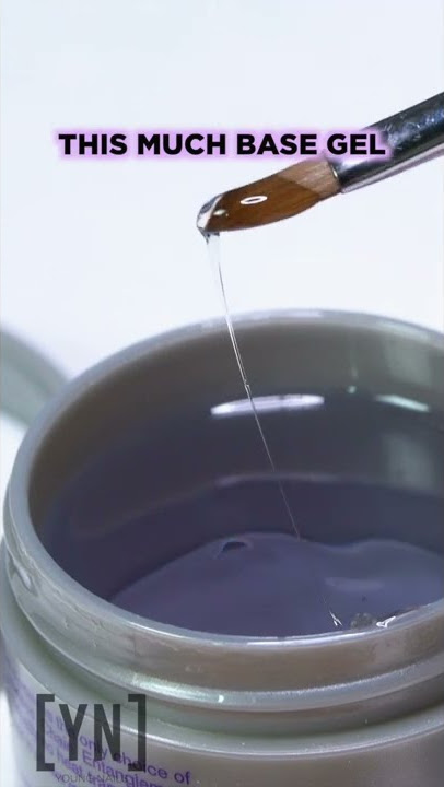 Quick Nail Tips: This is THE TRICK to using Base Gels - #shorts