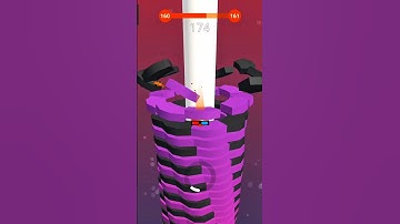 Stack Ball Level 160-161🔥 #stackball #games #shortsfeed #viral #shorts