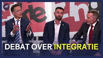 Fel debat over integratie met Eerdmans (JA21), Van Baarle (DENK) en Van Haga (BVNL)