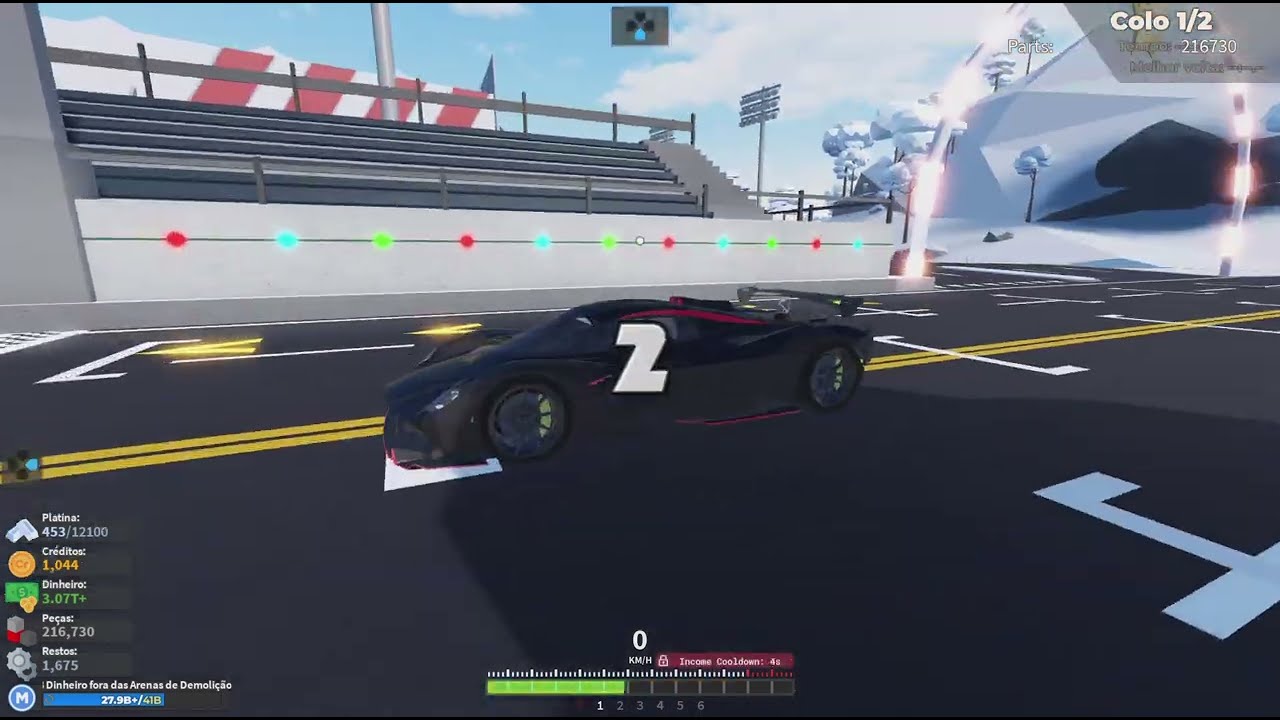 Eu sou o novo recordista mundial de tempo nesse carro?