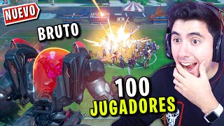 ROBOT BRUTO VS 100 JUGADORES en FORTNITE – JorgeIsaac115