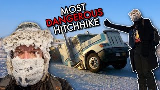 Hitchhiking in Siberia&#39;s FREEZING winter - Yakutia