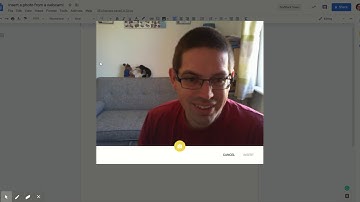 Insert a photo from a webcam! - Google Docs