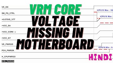 VRM CORE Voltage Missing in Motherboard | LA D704P| LOW LOAD in HIN|Chiplevel Laptop Repair Training