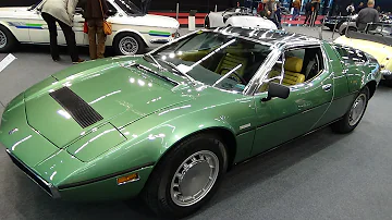 1973 - Maserati Bora 4,9 - Exterior and Interior - Classic Expo Salzburg 2015