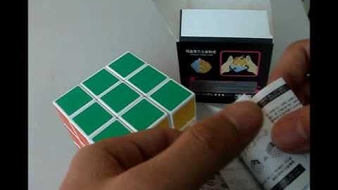 lightake:3x3x3 Crazy Foot Magic Intelligence Test Cube White