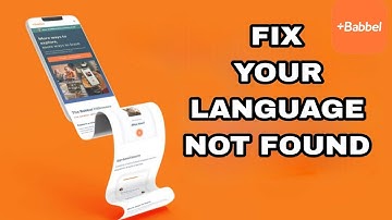 How To Fix And Solve +Babbel App Your Language Not Found | Final Solution
