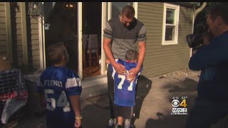 Seven-year-old Ryan Feeney has a rare disease, and he got a major s...