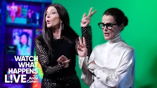 Allison Janney & Keri Russell Channel Lisa Barlow & Bronwyn Newport Wwhl