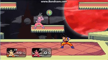 goku vs goku Super Smash flash 2 V0.9