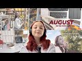 august diary | подготовка к школе, отдых, учеба