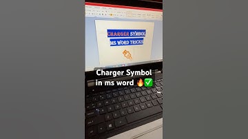 Charger Symbol🔌 in ms word Shortcut key #shorts #video #computer #youtube #viralvideo #algorithm
